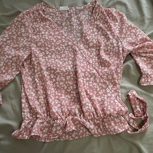 Sienna sky floral pink half sleeve